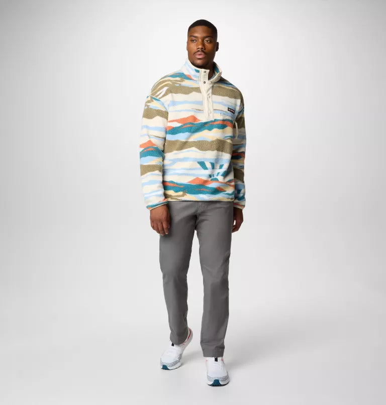 Men's Helvetia™ II Printed Half Snap Fleece | Columbia | Portwest - The Outdoor Shop