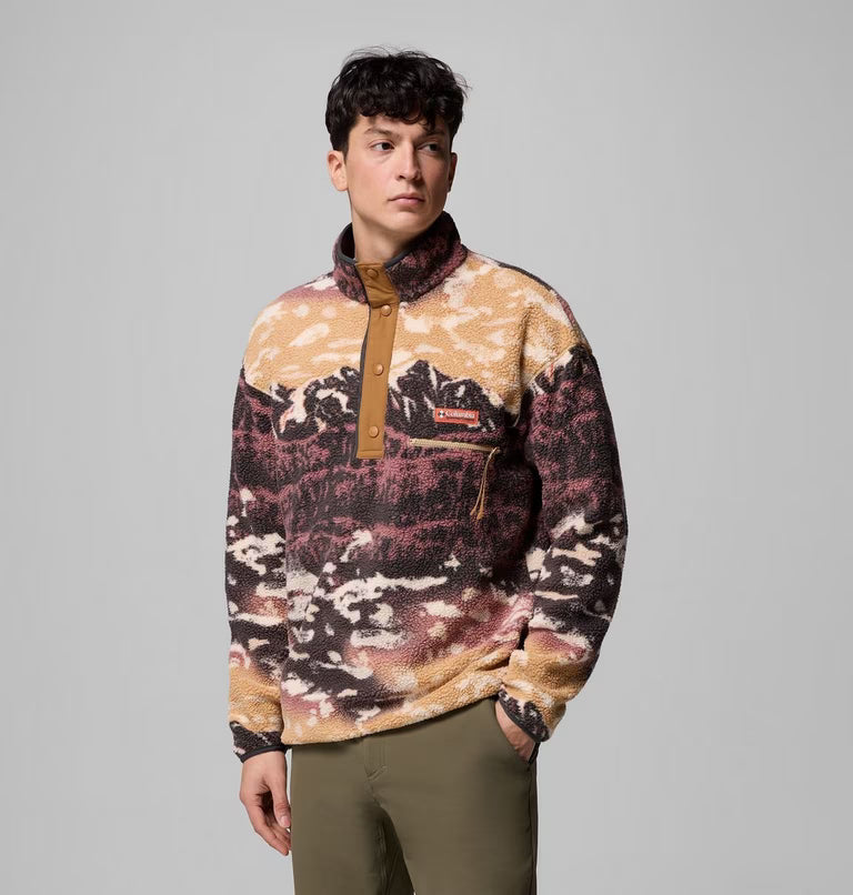 Men's Helvetia™ II Printed Half Snap Fleece | Columbia | Portwest - The Outdoor Shop