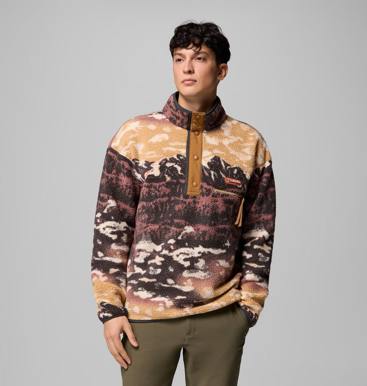 Columbia Helvetia™ II Printed Half Snap Fleece | Columbia | Portwest - The Outdoor Shop
