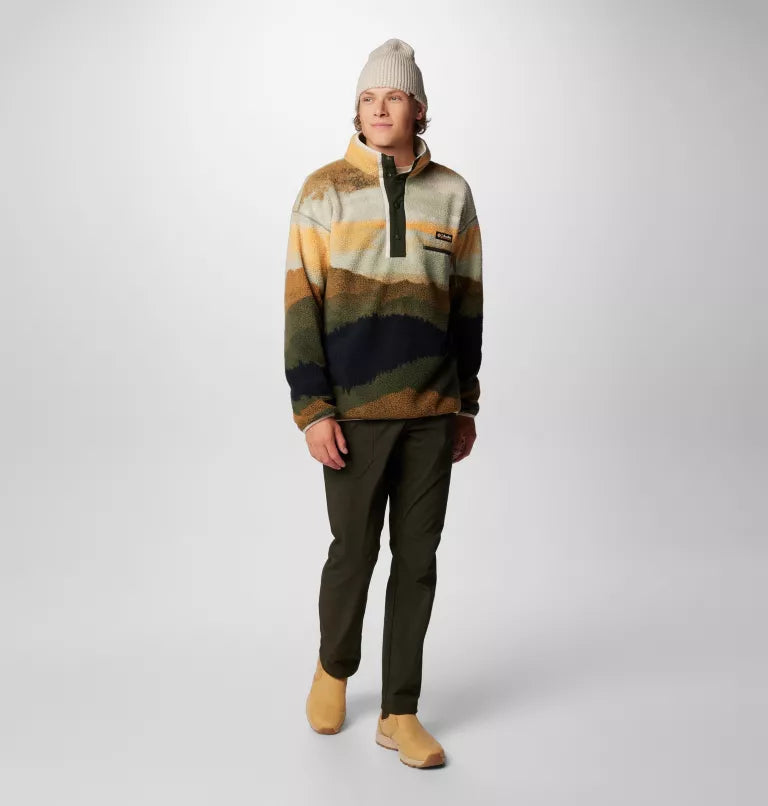 Men's Helvetia™ II Printed Half Snap Fleece | Columbia | Portwest - The Outdoor Shop