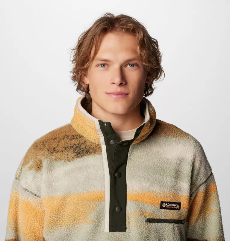 Men's Helvetia™ II Printed Half Snap Fleece | Columbia | Portwest - The Outdoor Shop