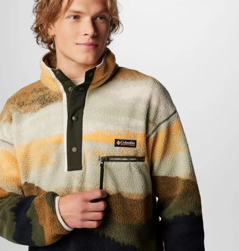 Men's Helvetia™ II Printed Half Snap Fleece | Columbia | Portwest - The Outdoor Shop