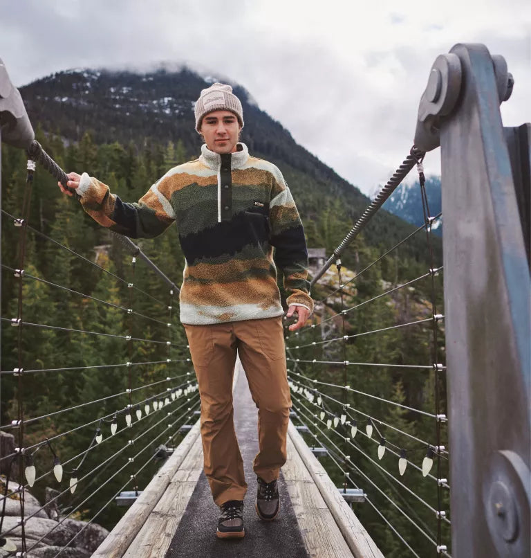 Men's Helvetia™ II Printed Half Snap Fleece | Columbia | Portwest - The Outdoor Shop