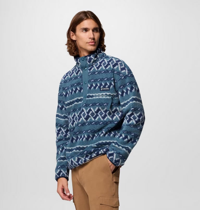 Men's Helvetia™ II Printed Half Snap Fleece | Columbia | Portwest - The Outdoor Shop