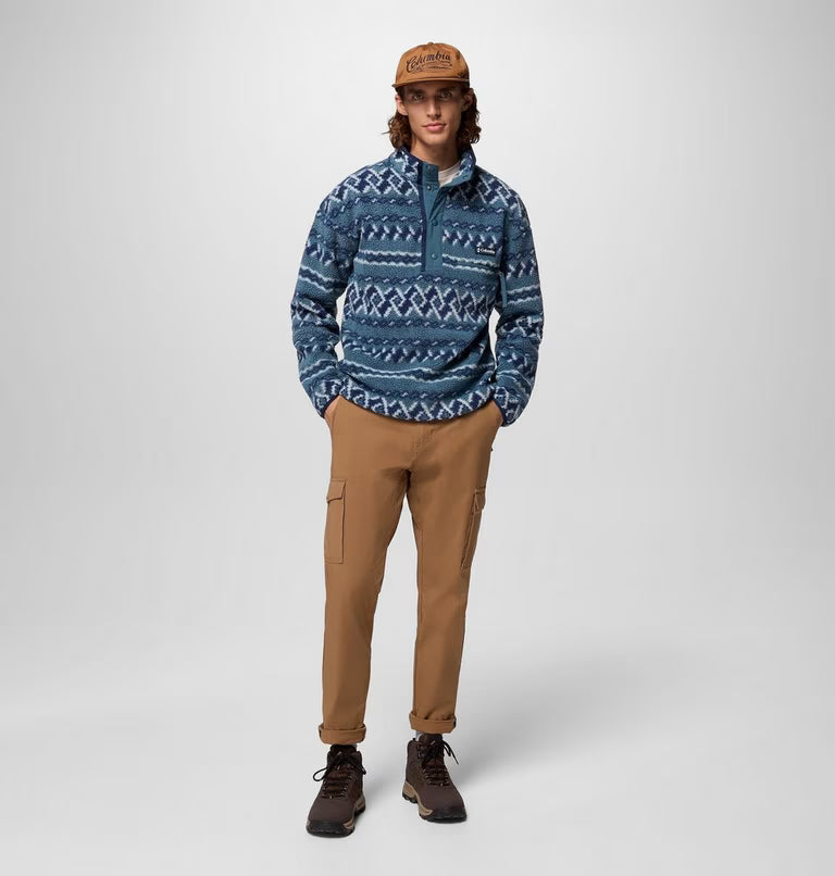 Men's Helvetia™ II Printed Half Snap Fleece | Columbia | Portwest - The Outdoor Shop