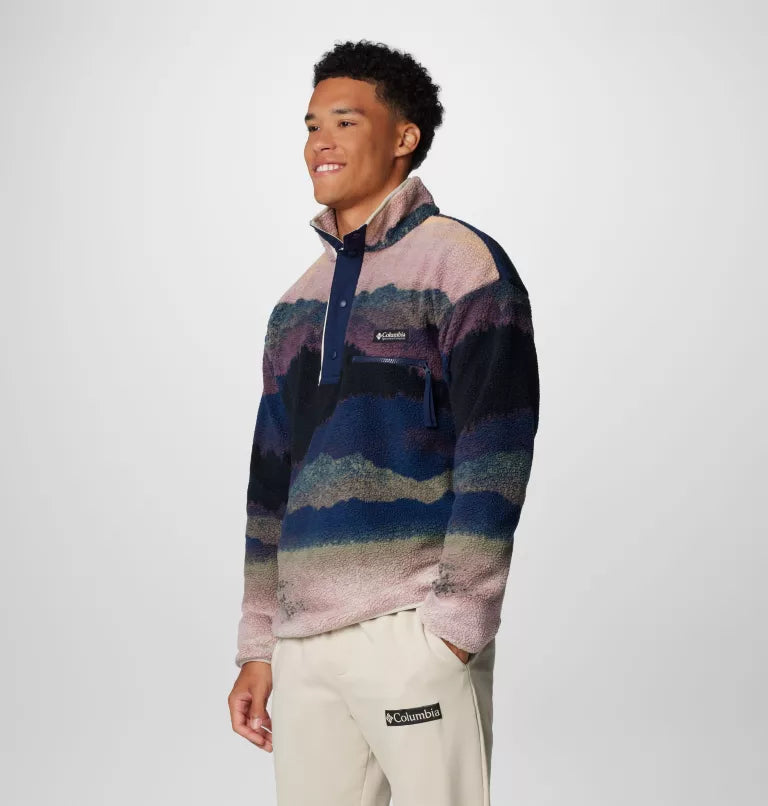 Men's Helvetia™ II Printed Half Snap Fleece | Columbia | Portwest - The Outdoor Shop