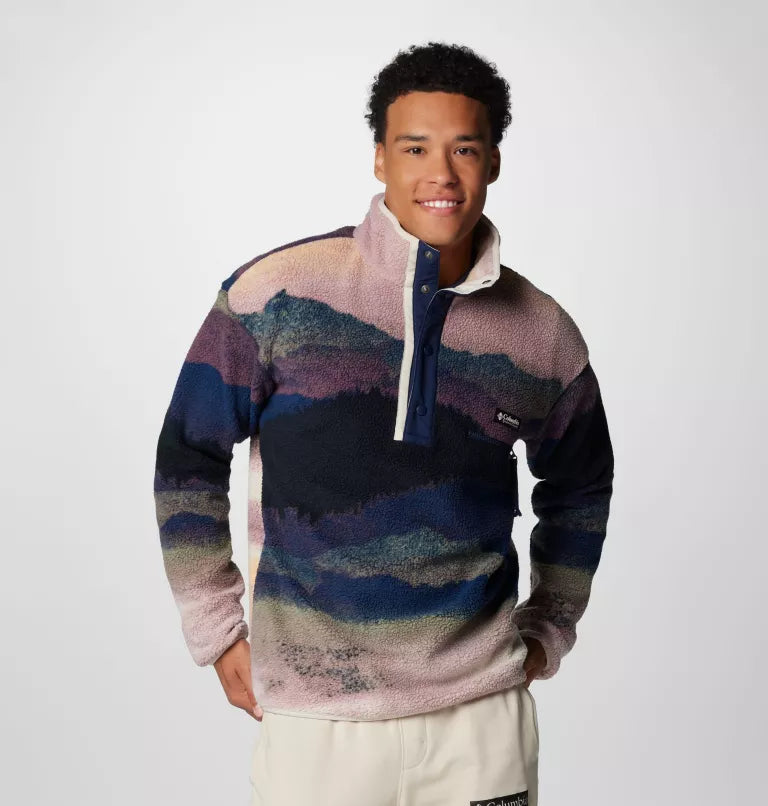Men's Helvetia™ II Printed Half Snap Fleece | Columbia | Portwest - The Outdoor Shop