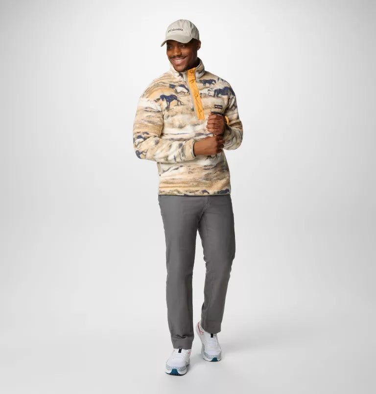Men's Helvetia™ II Printed Half Snap Fleece | Columbia | Portwest - The Outdoor Shop