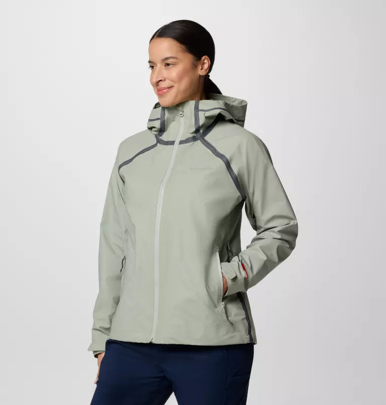 Women's Reign No Shine™ Waterproof Jacket | Columbia | Portwest - The Outdoor Shop