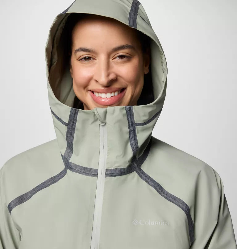 Women's Reign No Shine™ Waterproof Jacket | Columbia | Portwest - The Outdoor Shop