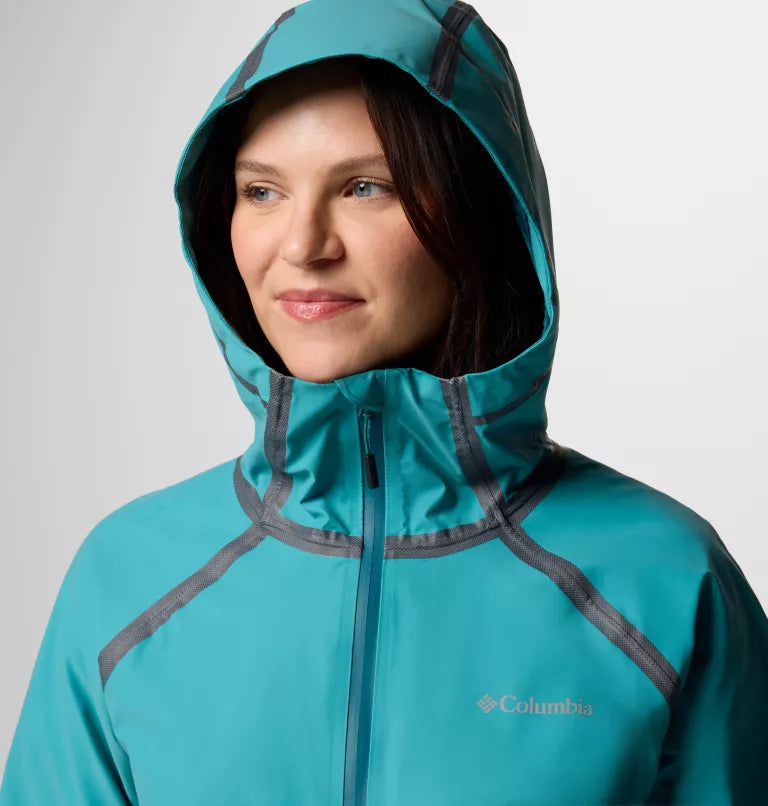 Women's Reign No Shine™ Waterproof Jacket | Columbia | Portwest - The Outdoor Shop