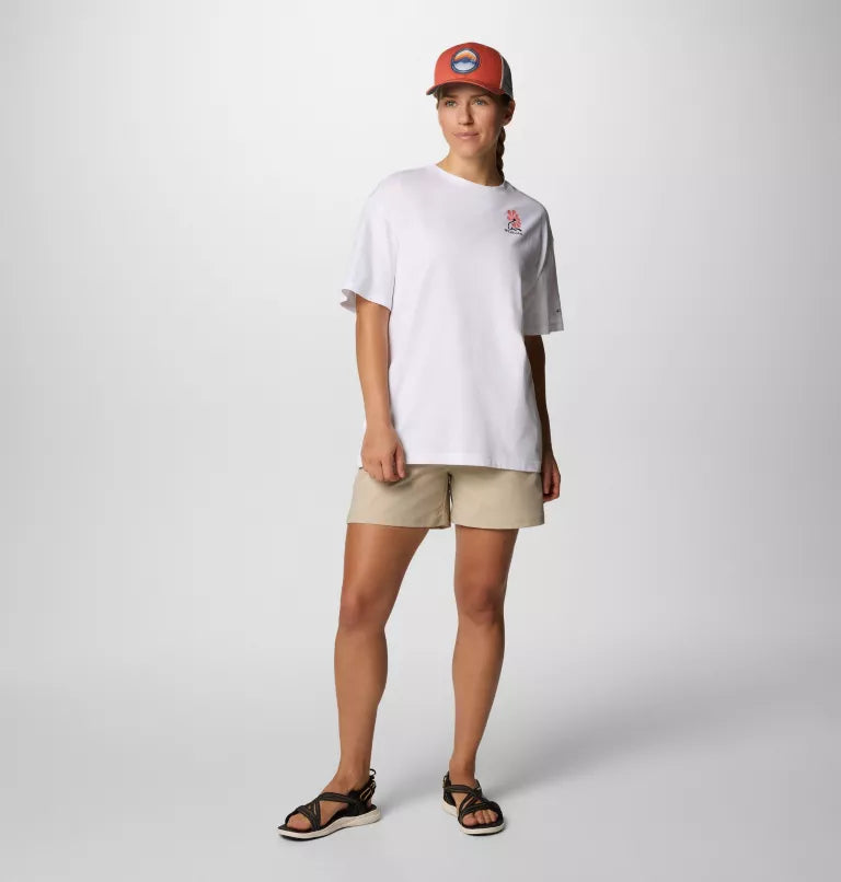 Women's Rolling Bend™ Graphic Oversized T-Shirt | Columbia | Portwest - The Outdoor Shop