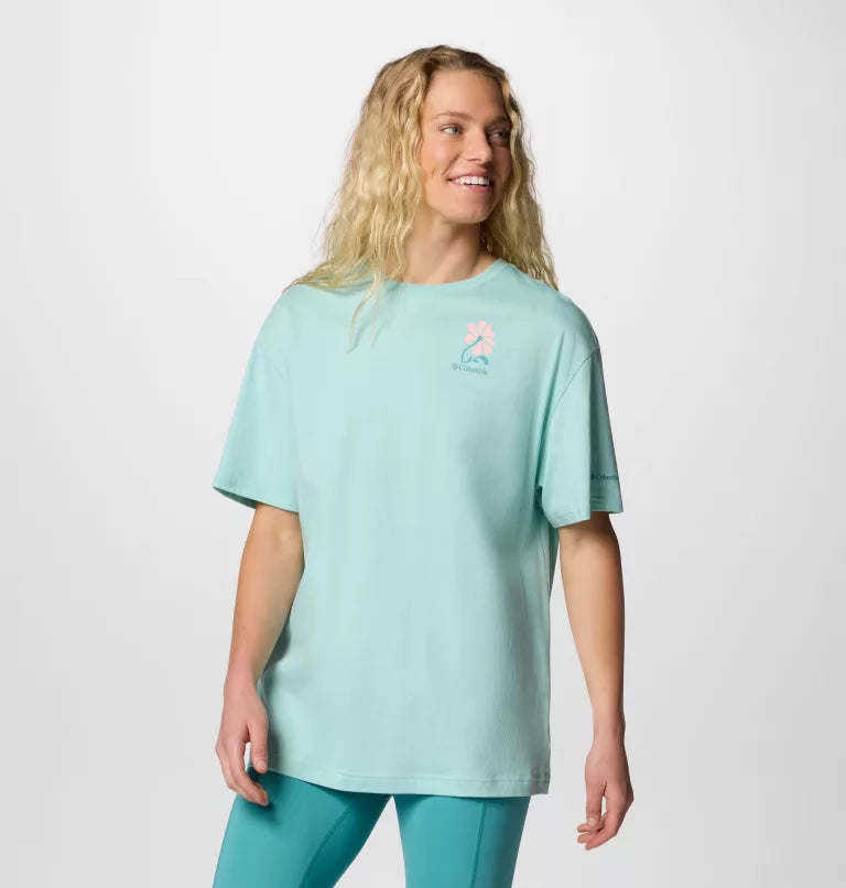 Women's Rolling Bend™ Graphic Oversized T-Shirt | Columbia | Portwest - The Outdoor Shop