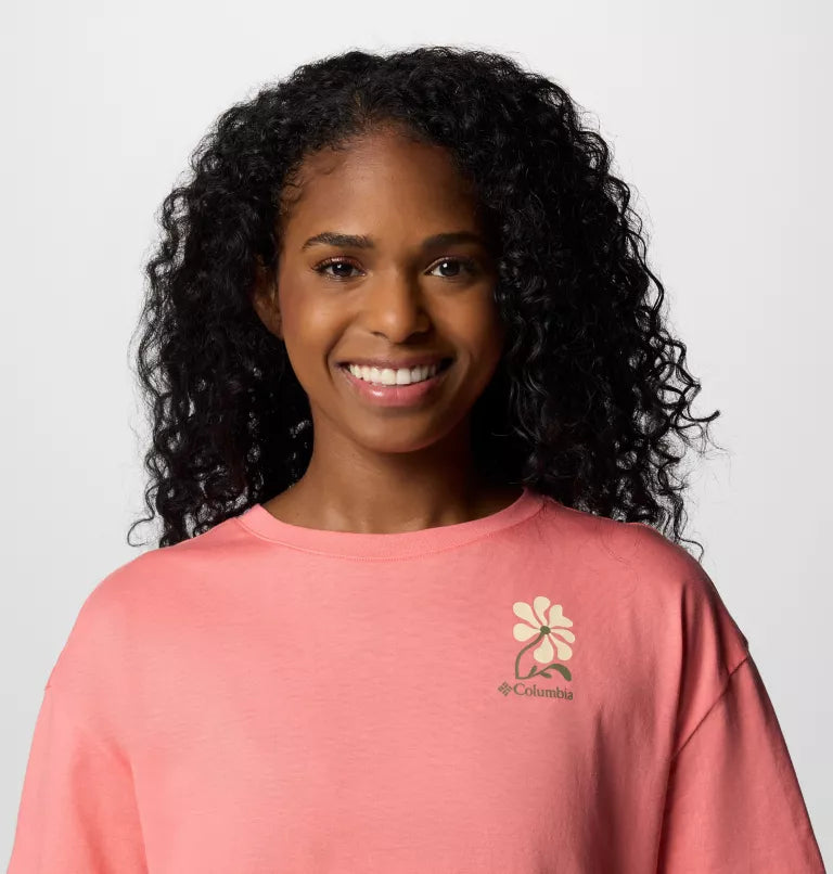 Women's Rolling Bend™ Graphic Oversized T-Shirt | Columbia | Portwest - The Outdoor Shop