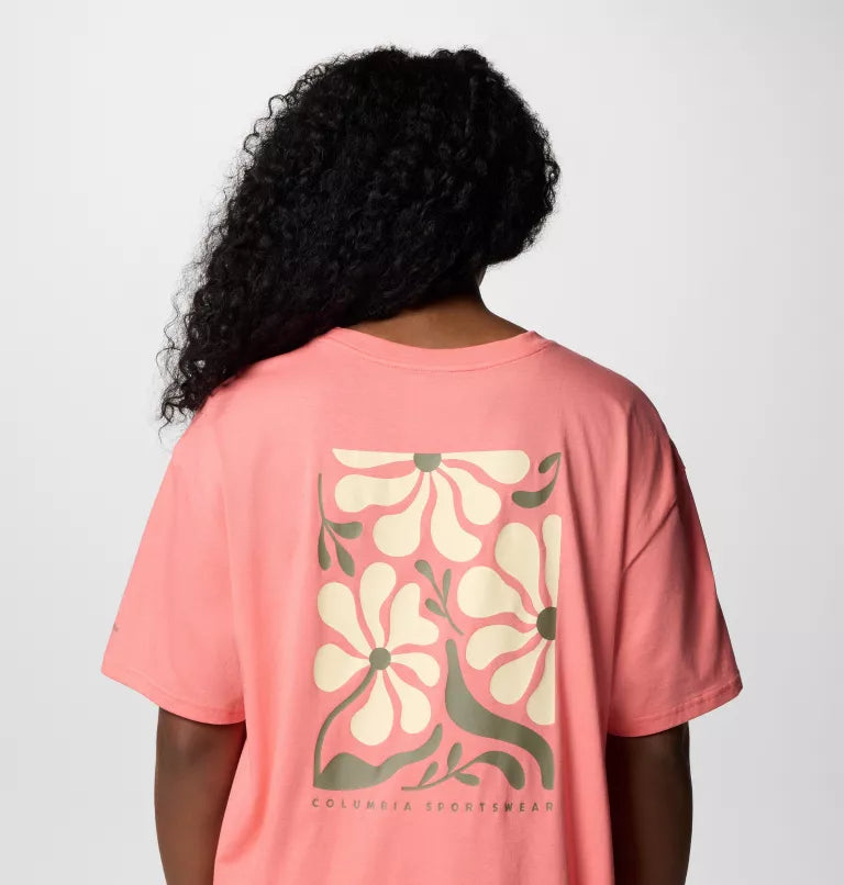 Women's Rolling Bend™ Graphic Oversized T-Shirt | Columbia | Portwest - The Outdoor Shop