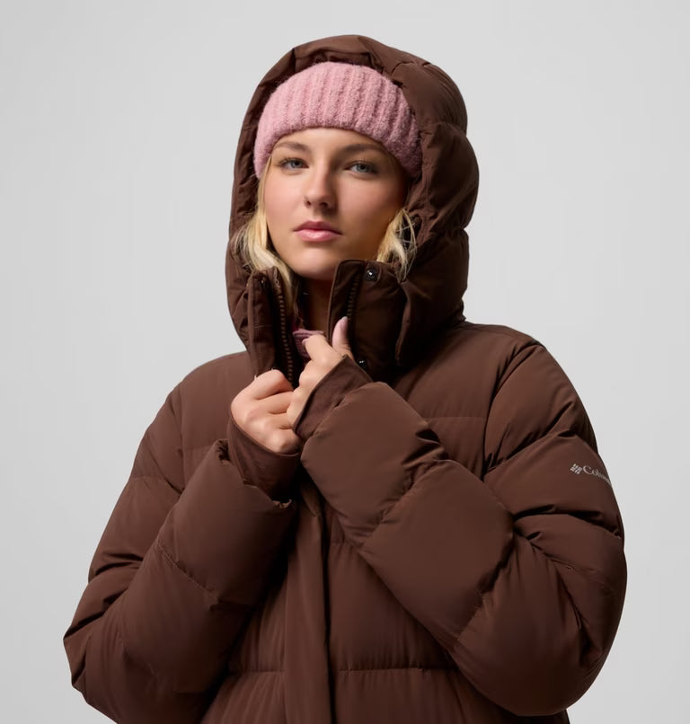 Columbia Women's Amaze Puff™ Long Hooded Down Puffer