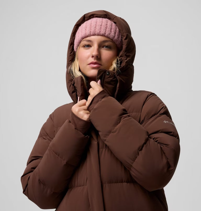 Columbia Women's Amaze Puff™ Long Hooded Down Puffer