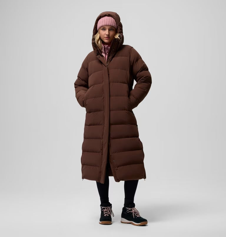 Columbia Women's Amaze Puff™ Long Hooded Down Puffer