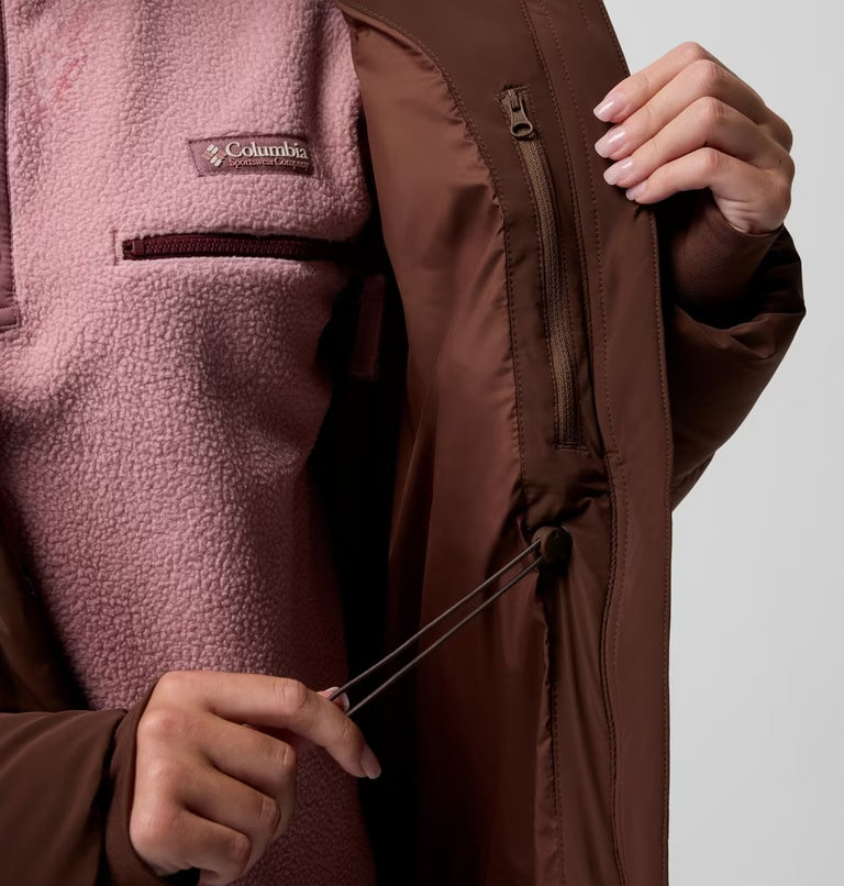 Columbia Women's Amaze Puff™ Long Hooded Down Puffer