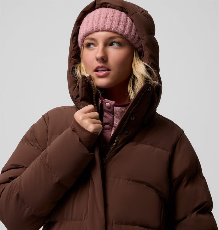 Columbia Women's Amaze Puff™ Long Hooded Down Puffer