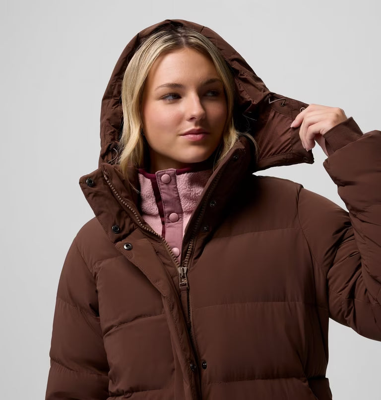 Columbia Women's Amaze Puff™ Long Hooded Down Puffer