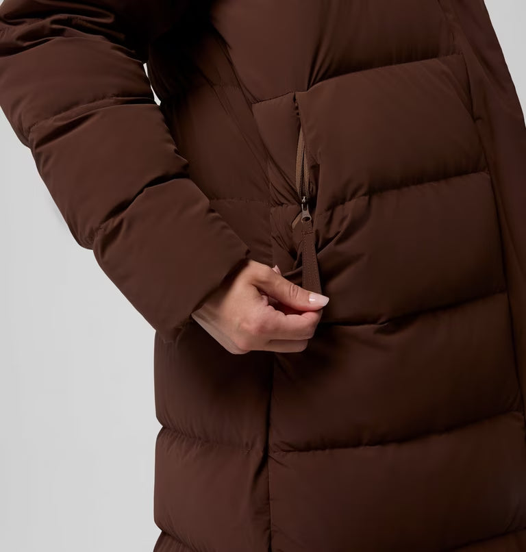 Columbia Women's Amaze Puff™ Long Hooded Down Puffer