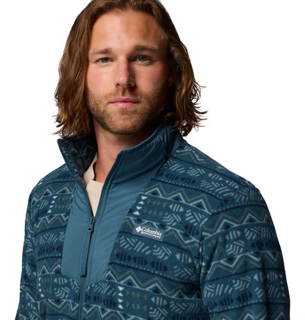 Columbia Men's Sequoia Grove™ Printed Fleece Jacket | Columbia | Portwest - The Outdoor Shop