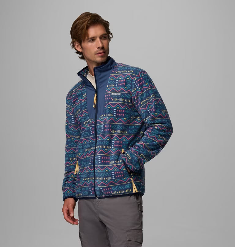 Columbia Men's Sequoia Grove™ Printed Fleece Jacket | Columbia | Portwest - The Outdoor Shop