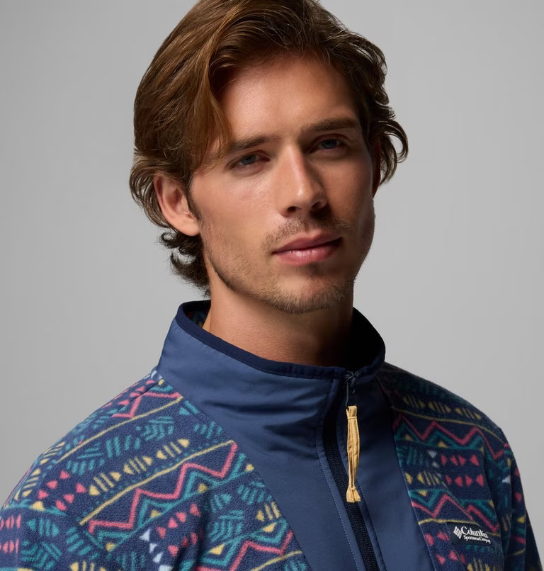 Columbia Men's Sequoia Grove™ Printed Fleece Jacket | Columbia | Portwest - The Outdoor Shop