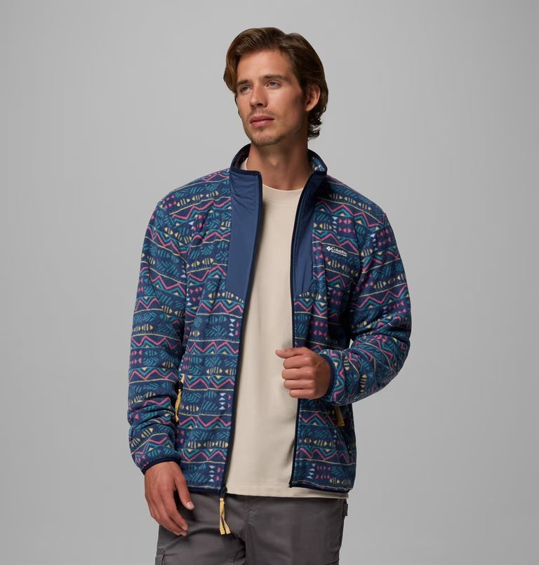 Columbia Men's Sequoia Grove™ Printed Fleece Jacket | Columbia | Portwest - The Outdoor Shop