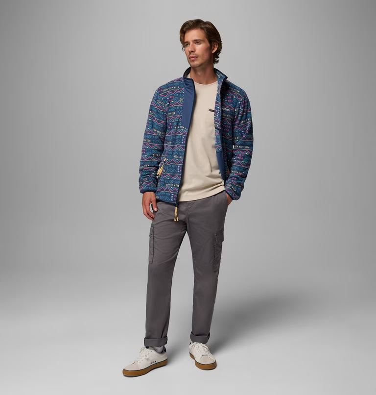 Columbia Men's Sequoia Grove™ Printed Fleece Jacket | Columbia | Portwest - The Outdoor Shop