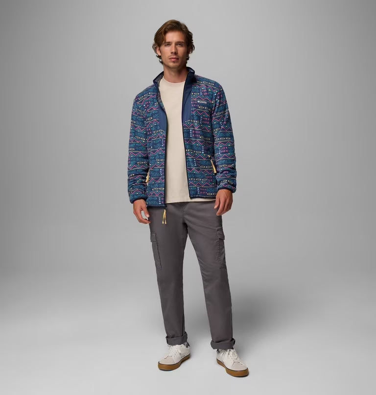 Columbia Men's Sequoia Grove™ Printed Fleece Jacket | Columbia | Portwest - The Outdoor Shop
