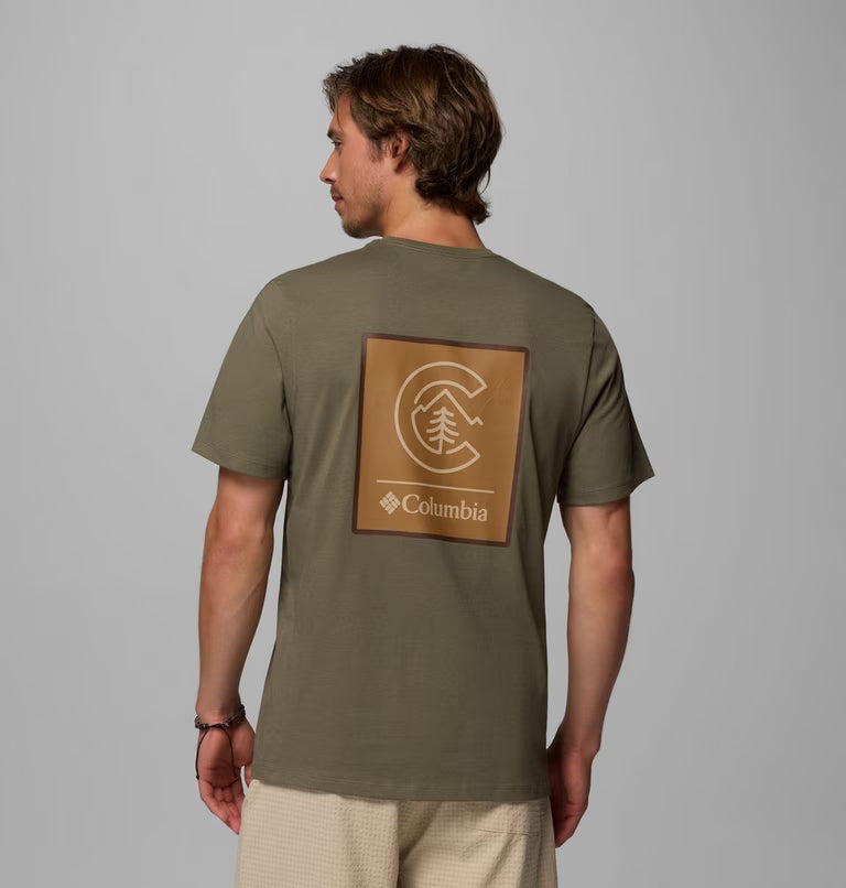 Columbia Men's CSC™ Logo Organic Cotton T-Shirt | Columbia | Portwest - The Outdoor Shop