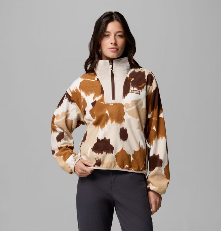 Columbia Women's Sequoia Grove II Printed Half Zip Fleece
