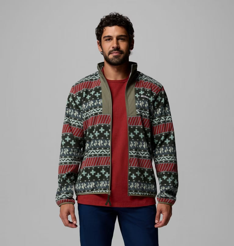 Columbia Men's Sequoia Grove II Printed Fleece Jacket