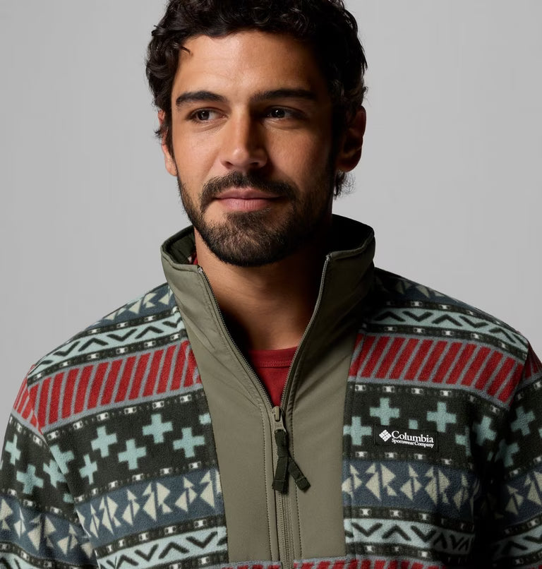 Columbia Men's Sequoia Grove II Printed Fleece Jacket