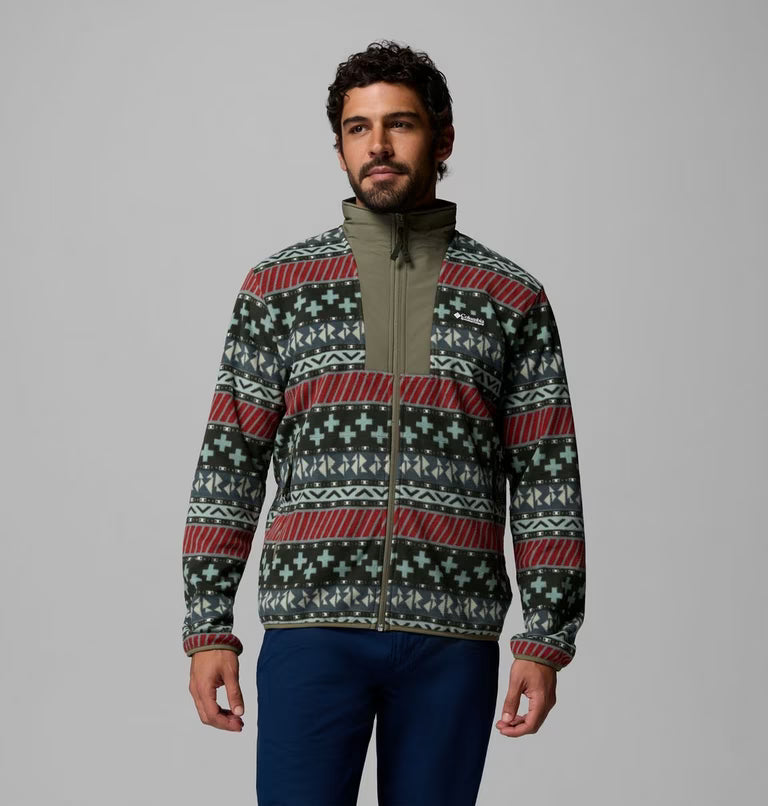 Columbia Men's Sequoia Grove II Printed Fleece Jacket