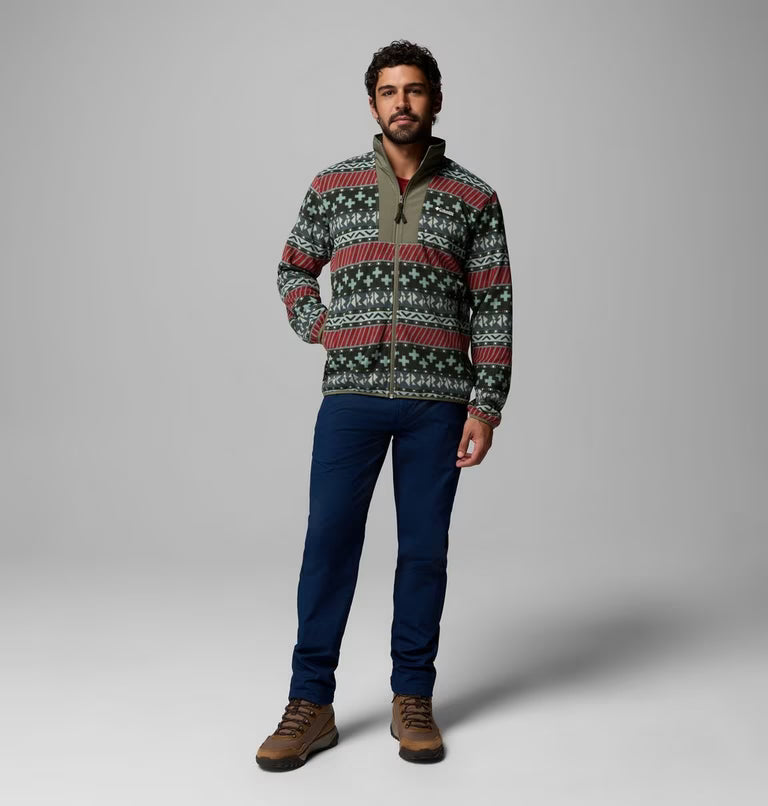 Columbia Men's Sequoia Grove II Printed Fleece Jacket