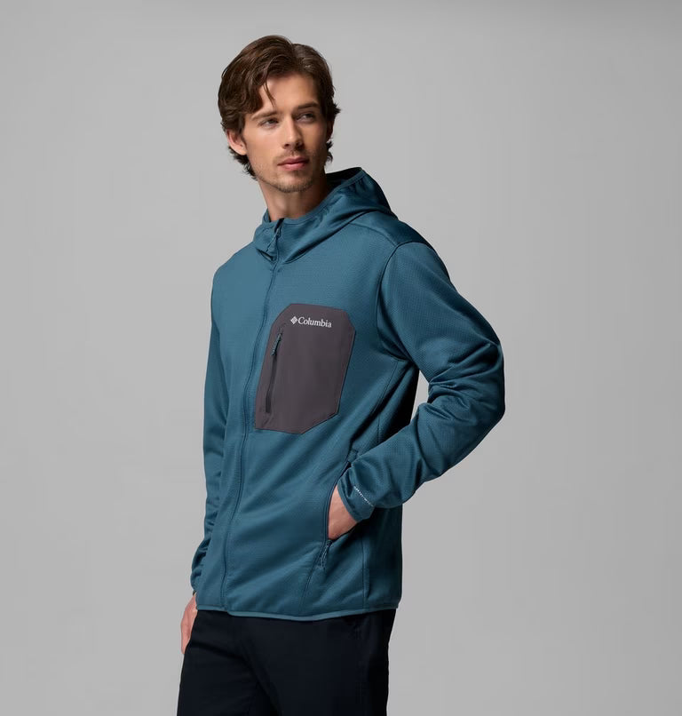 Columbia Men's Tall Heights™ Hooded Fleece Jacket | Columbia | Portwest - The Outdoor Shop