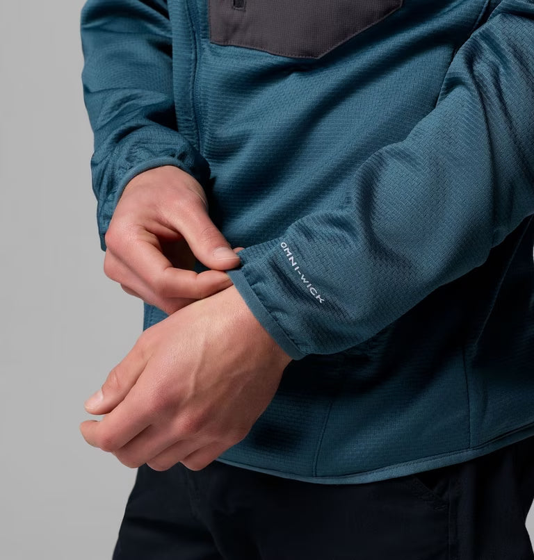 Columbia Men's Tall Heights™ Hooded Fleece Jacket | Columbia | Portwest - The Outdoor Shop