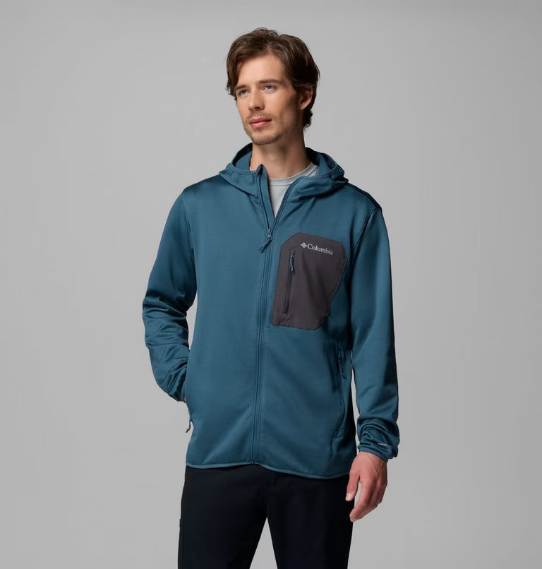 Columbia Men's Tall Heights™ Hooded Fleece Jacket | Columbia | Portwest - The Outdoor Shop