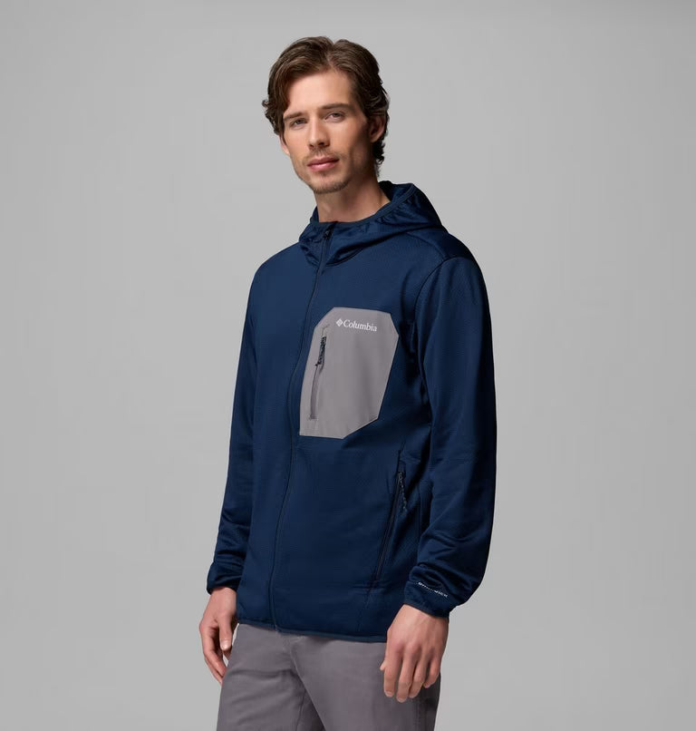 Columbia Men's Tall Heights™ Hooded Fleece Jacket | Columbia | Portwest - The Outdoor Shop