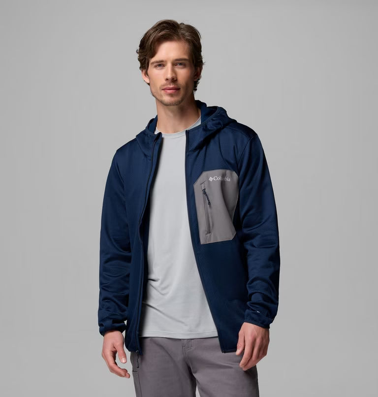 Columbia Men's Tall Heights™ Hooded Fleece Jacket | Columbia | Portwest - The Outdoor Shop