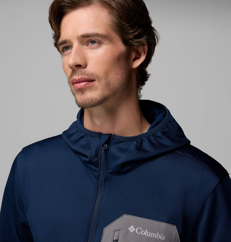 Columbia Men's Tall Heights™ Hooded Fleece Jacket | Columbia | Portwest - The Outdoor Shop