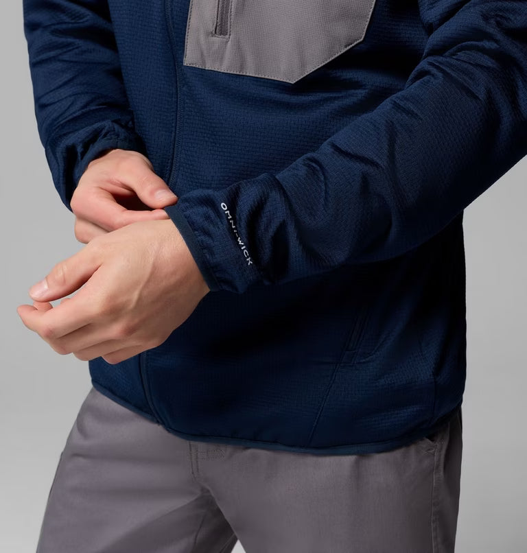 Columbia Men's Tall Heights™ Hooded Fleece Jacket | Columbia | Portwest - The Outdoor Shop
