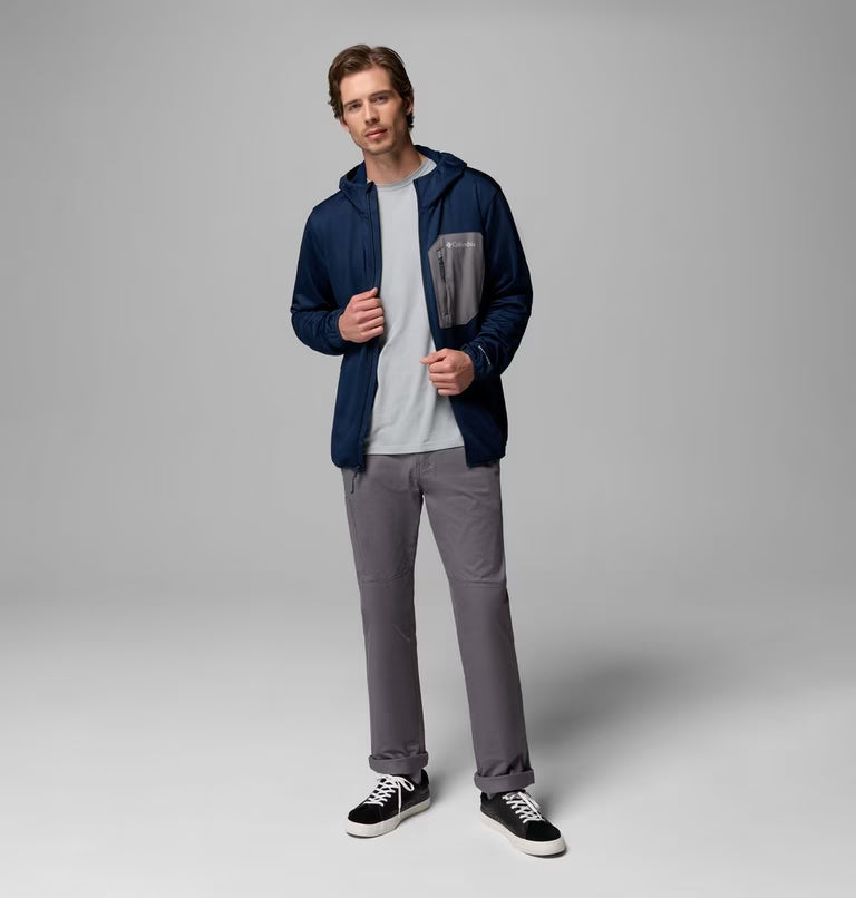 Columbia Men's Tall Heights™ Hooded Fleece Jacket | Columbia | Portwest - The Outdoor Shop