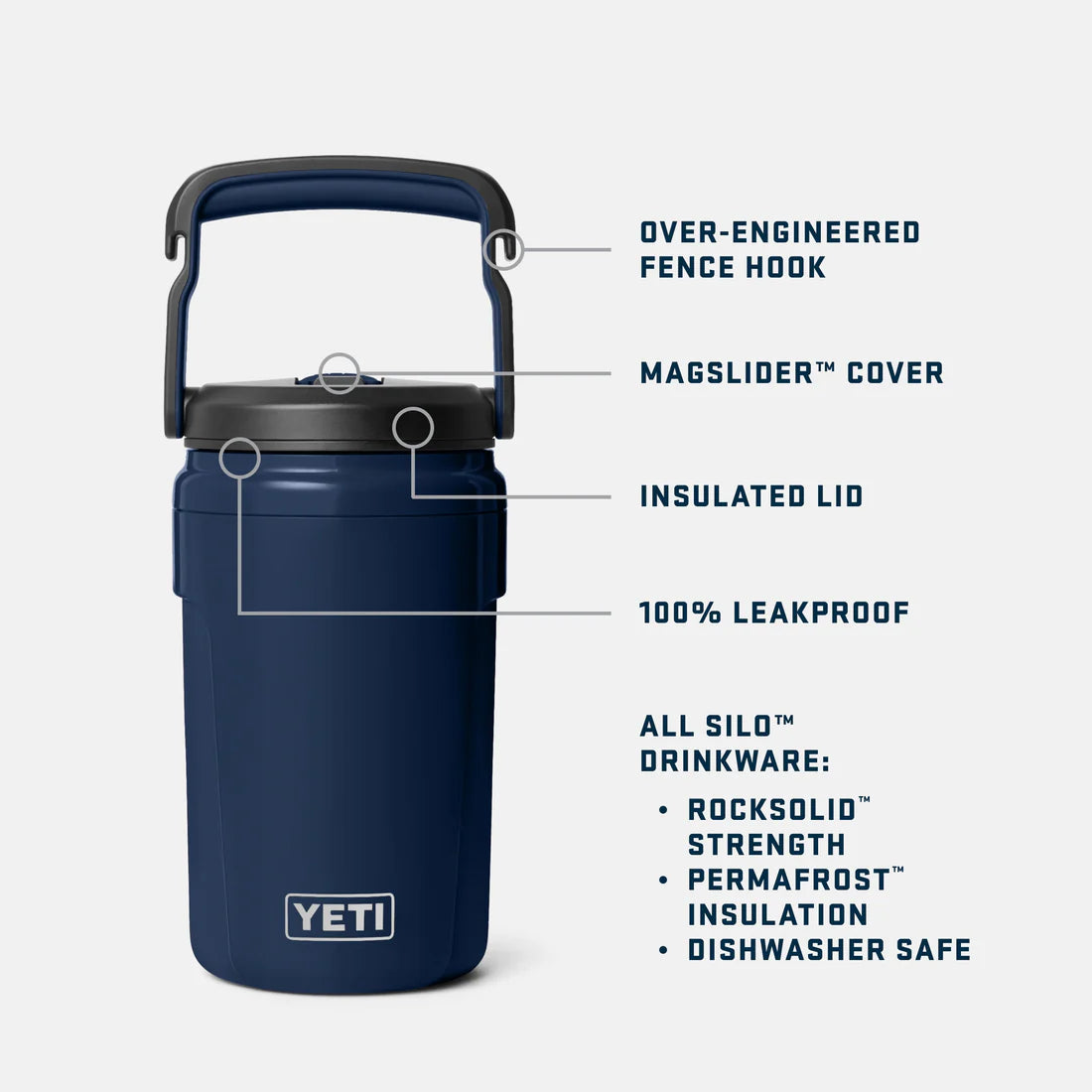 YETI Silo™ 40 oz (1.18 L) Jug | YETI | Portwest - The Outdoor Shop