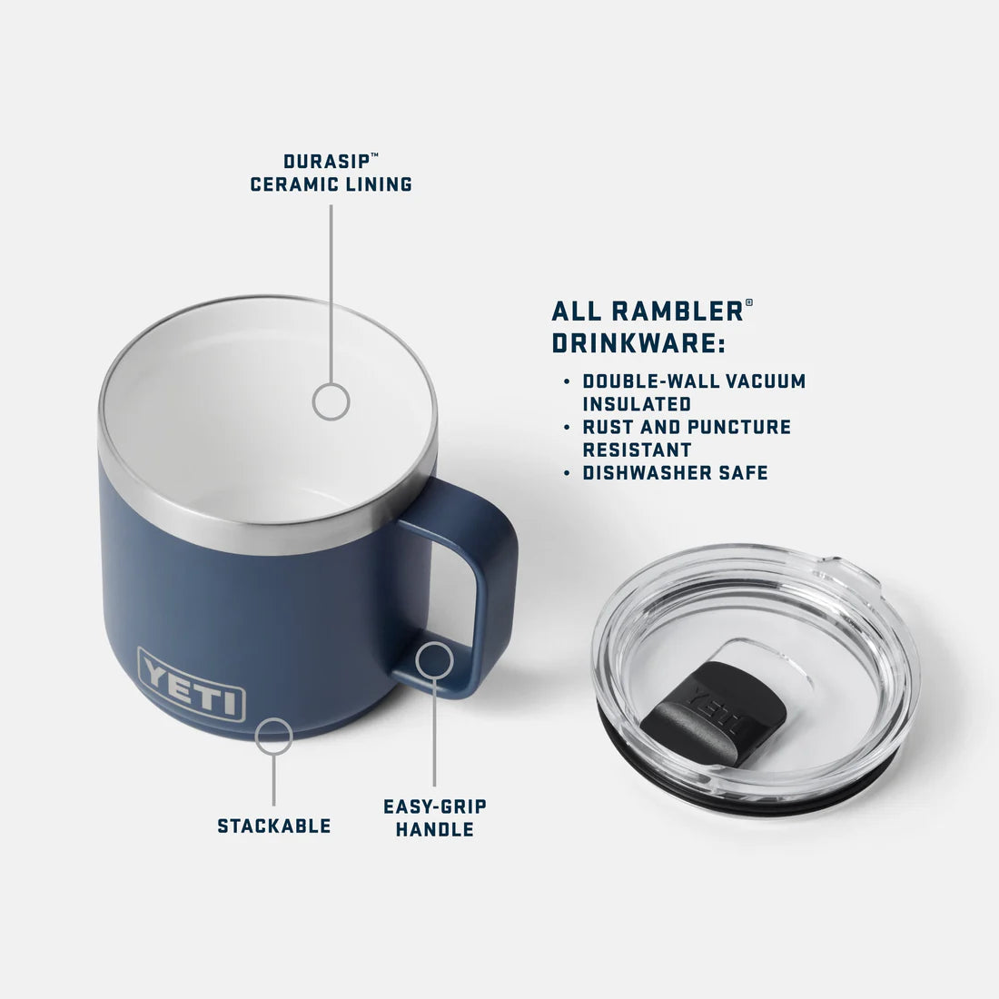 YETI Rambler® 14oz (414 ml) Stackable Mug