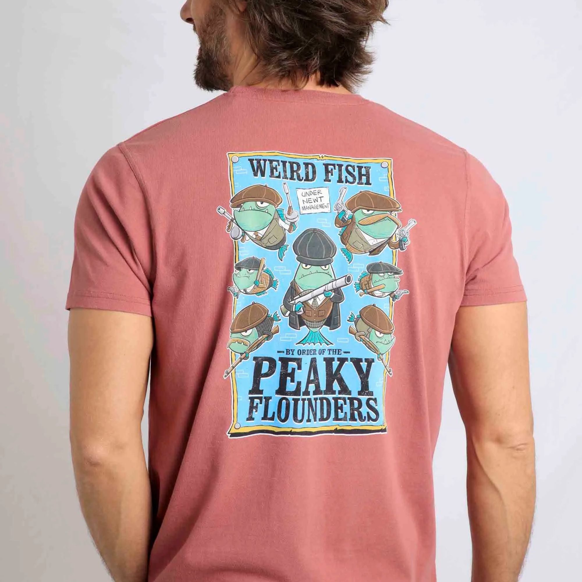 Weirdfish Peaky Flounders Artist T-Shirt | WEIRD FISH | Portwest - The Outdoor Shop