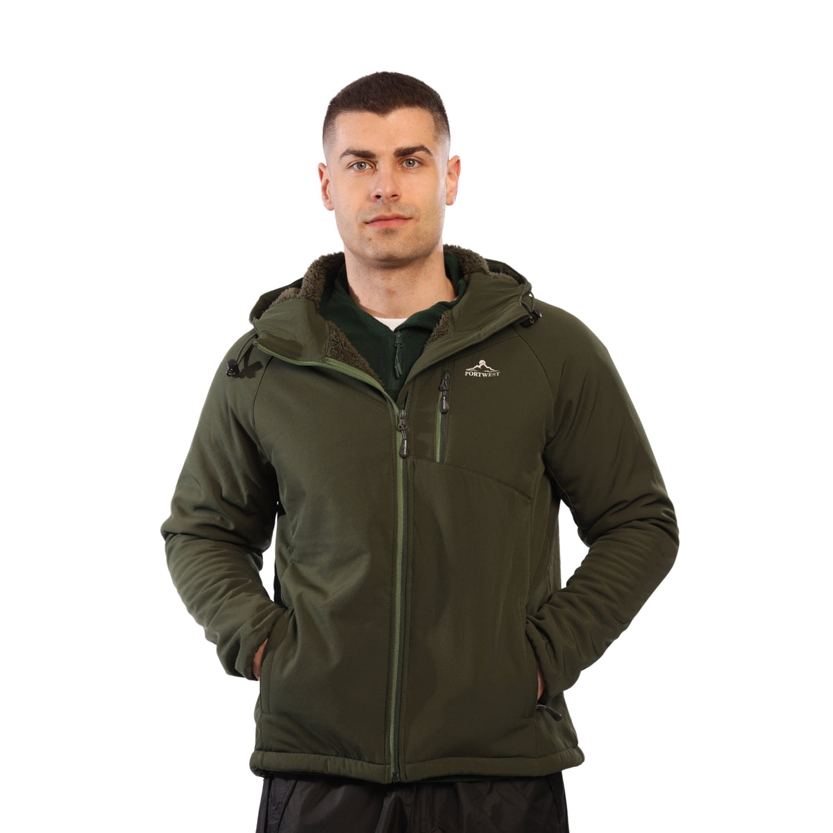 Portwest Mens Rockfleet Sherpa Softshell Jacket | Portwest | Portwest - The Outdoor Shop
